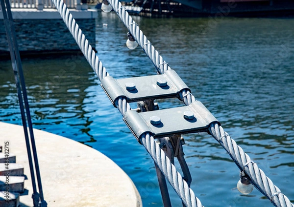 Obraz boat on the dock