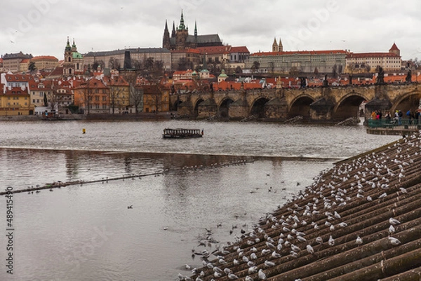 Obraz charles bridge city