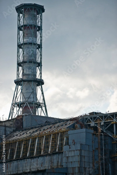 Obraz Elektrownia atomowa w Czarnobylu