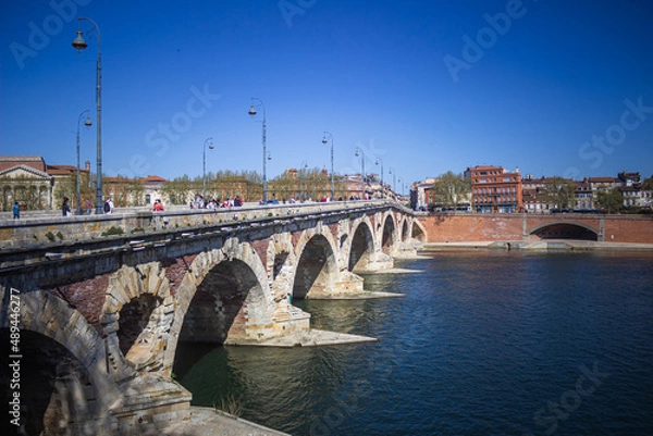 Obraz Bridge and river