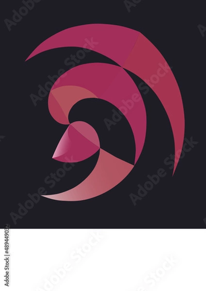 Obraz abstract logo