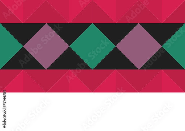 Obraz abstract background with triangles