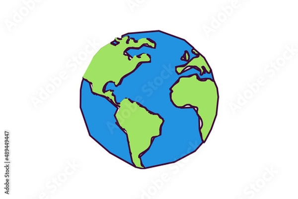Obraz globe with earth