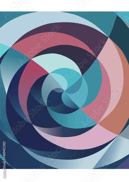 Obraz abstract Logo swirl