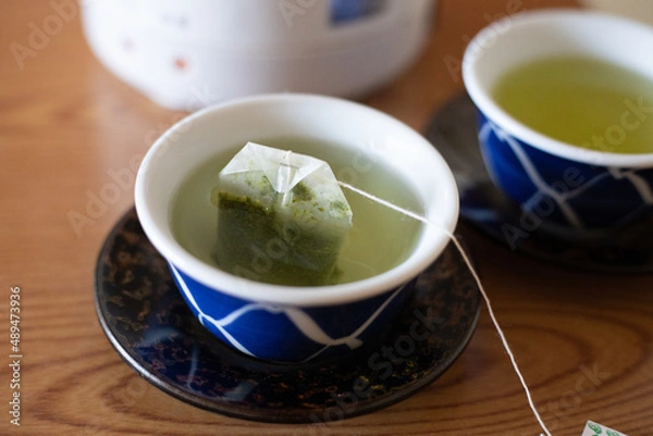Obraz 温泉旅館の部屋で入れたお茶