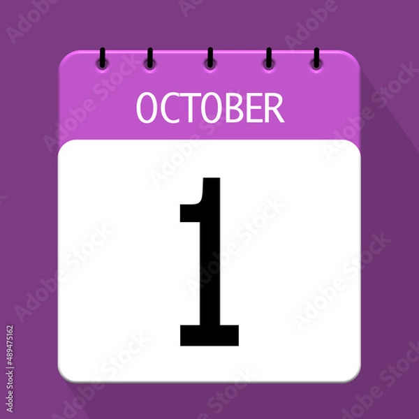 Obraz 1 october icon