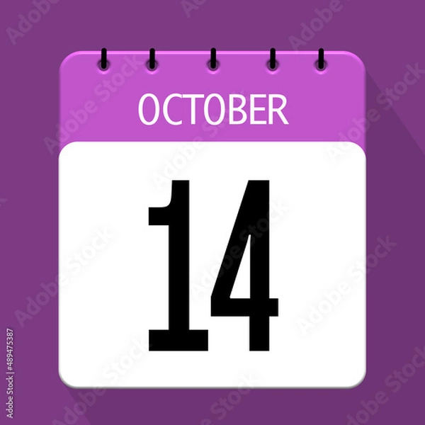 Obraz 14 october icon
