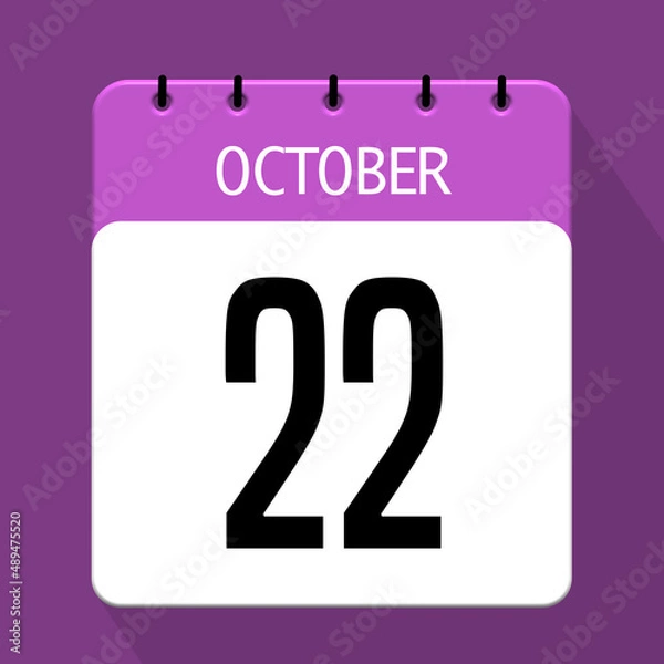 Obraz 22 october icon