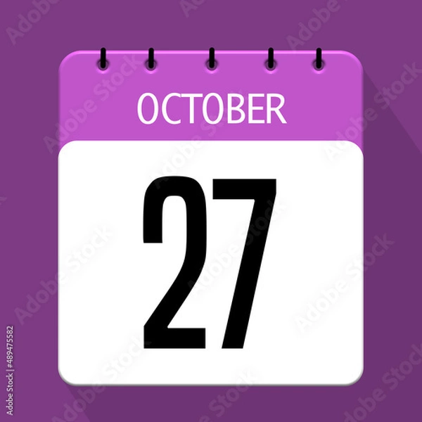 Obraz 27 october icon