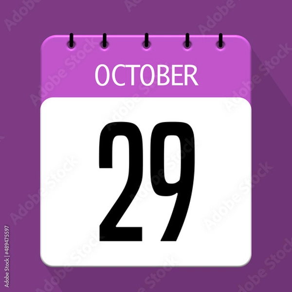 Obraz 29 october icon