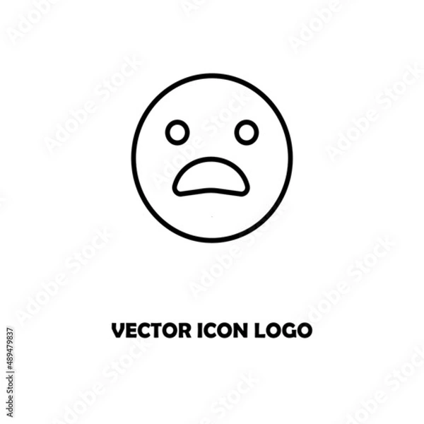 Obraz worried face smile