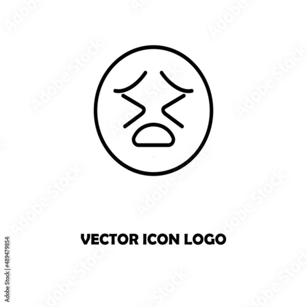 Obraz tired face smile