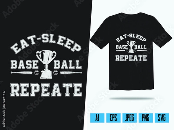Obraz Baseball T-shirt Design