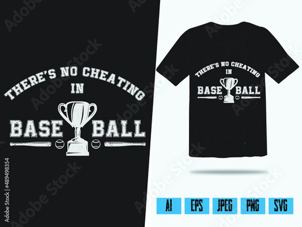 Obraz Baseball T-shirt Design