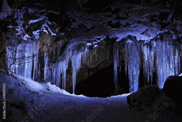 Fototapeta Ice cave