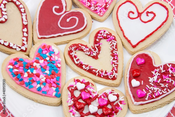 Obraz Valentine heart cookie