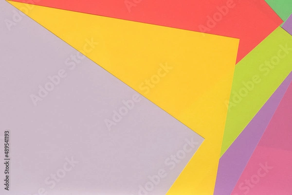 Fototapeta カラフルな紙の背景