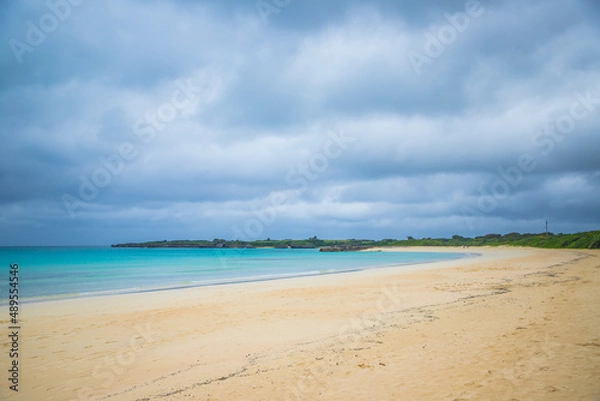 Fototapeta 宮古島　渡口の浜の風景