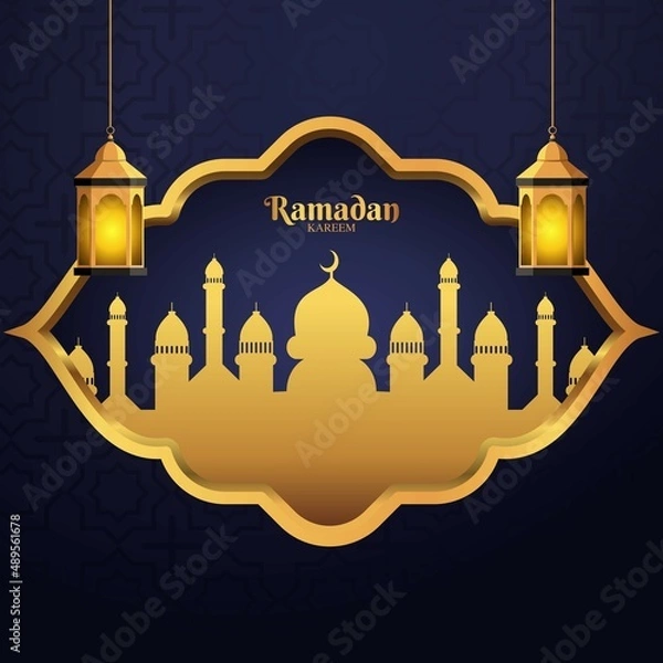 Fototapeta ramadan kareem and islamic background