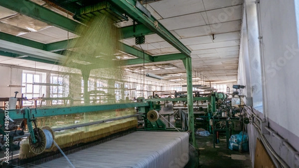 Obraz weaving fabric