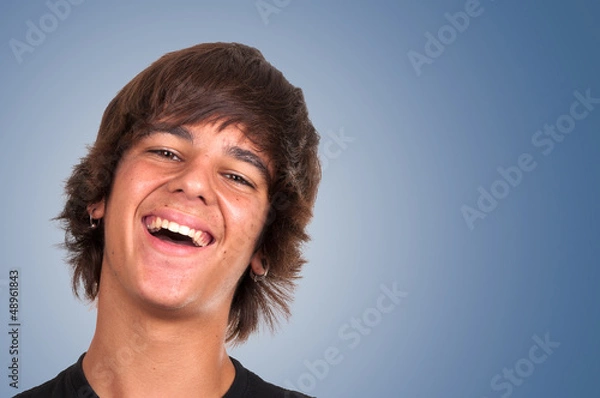 Obraz adolescent souriant
