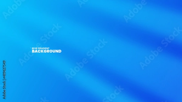 Fototapeta Abstract Blue Gradient Blurred Background