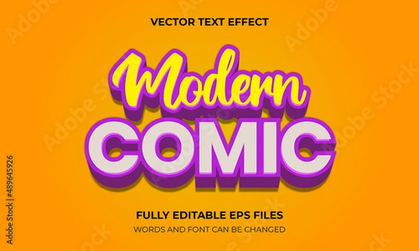 Obraz Bold Editable Text Effect