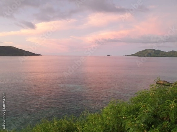 Obraz sunset over the sea