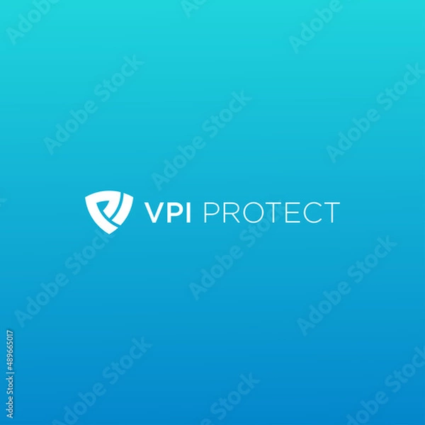 Obraz VPI PROTECT LOGO DESIGN VECTOR