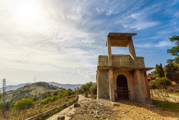 Fototapeta Traditional historic rural building