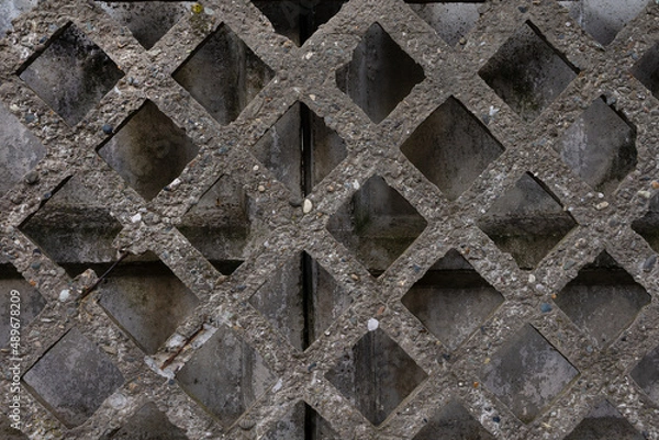 Obraz Background from paving slabs Textured patterned background.