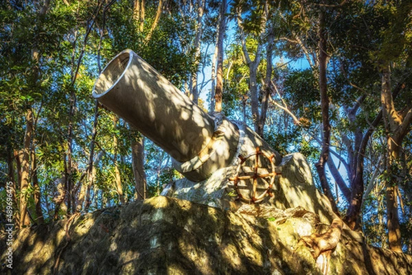 Obraz 【千葉県】砲台山ハイランドの砲台