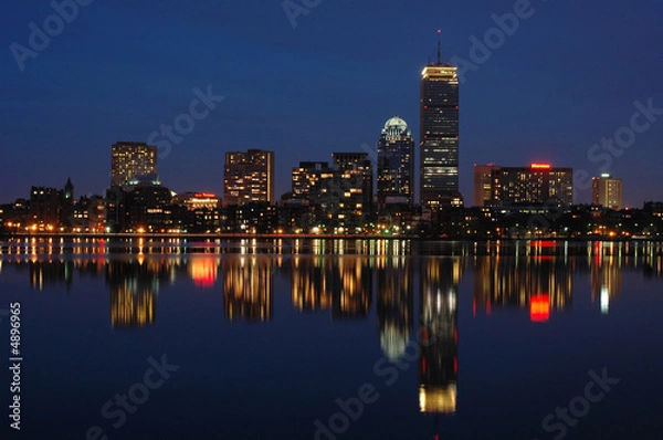 Obraz Boston Skyline