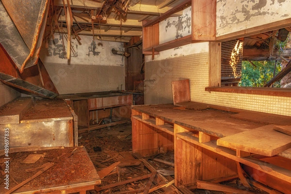 Obraz 【千葉県】砲台山ハイランドの廃墟