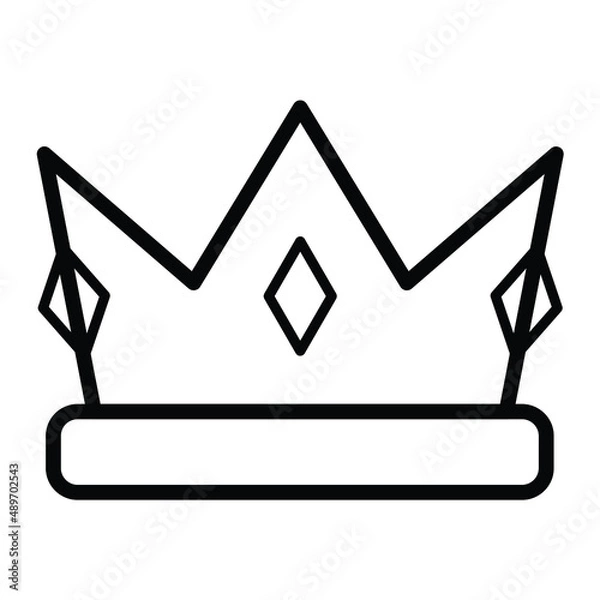 Obraz crown icon