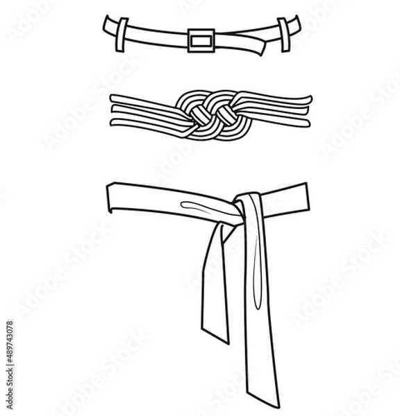 Obraz belts and buckles