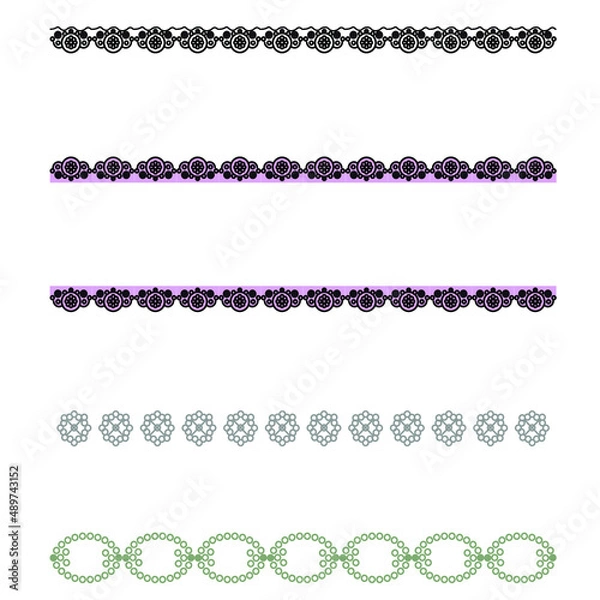 Obraz brush set for illustrator