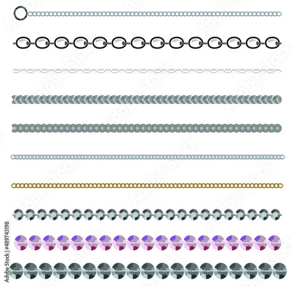 Obraz brush set for illustrator