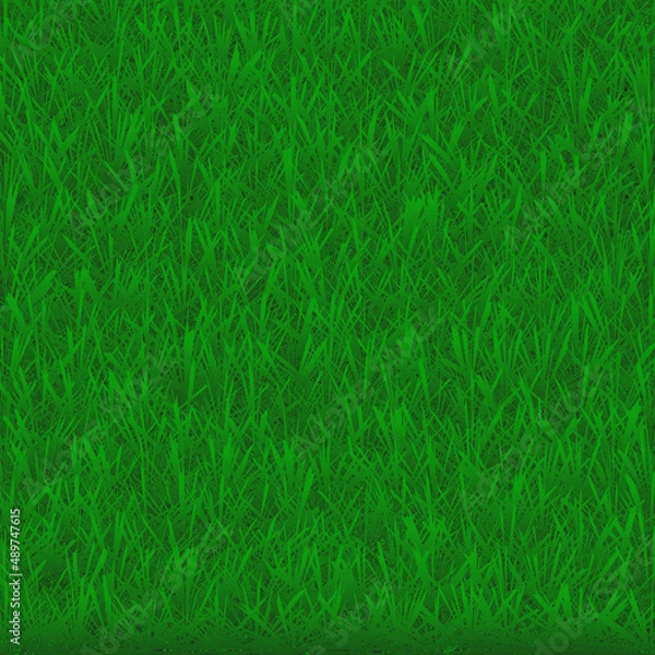 Obraz Grass Background With Realistic Hard Texture