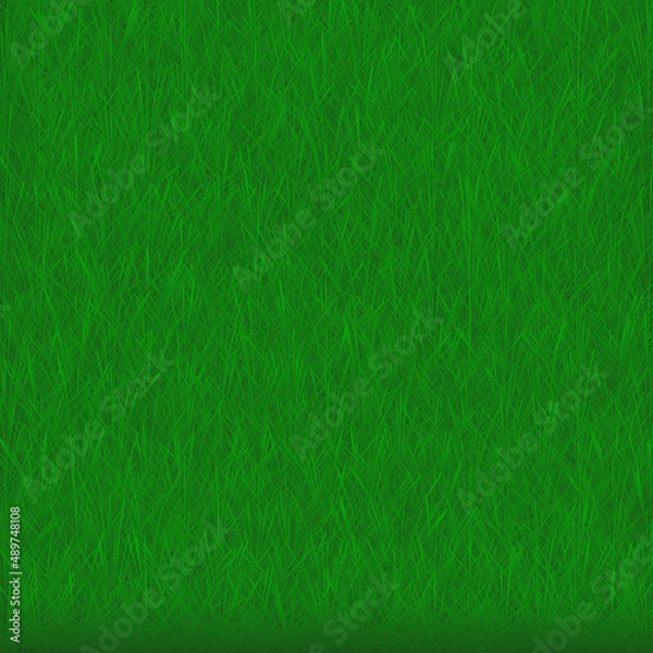 Obraz Grass Background With Realistic Smooth Texture