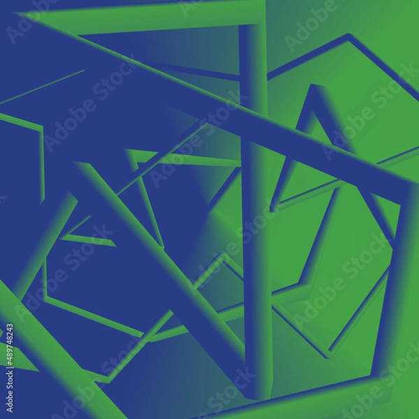 Obraz Abstract Gradient Background With Fluid Effect