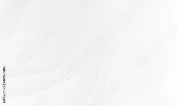 Obraz Abstract white gray colors gradient with wave lines pattern texture background. Use for modern design business concept.