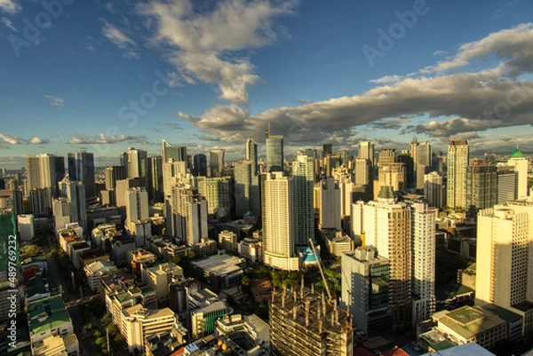 Obraz Makati Manila CBD skyline
