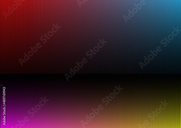 Fototapeta Colorful vector background with vertical stripes