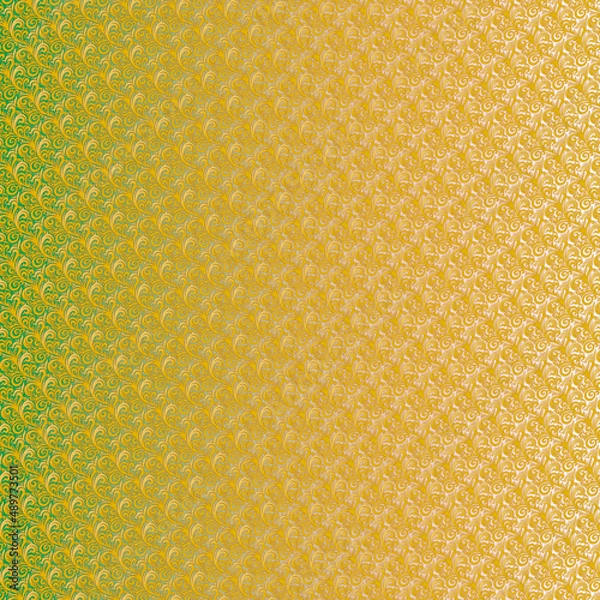 Obraz Background and abstract pattern green and yellow