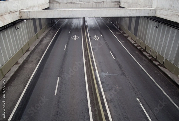 Obraz Subterranean open highway