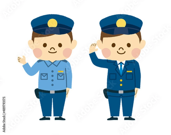 Fototapeta 警察官