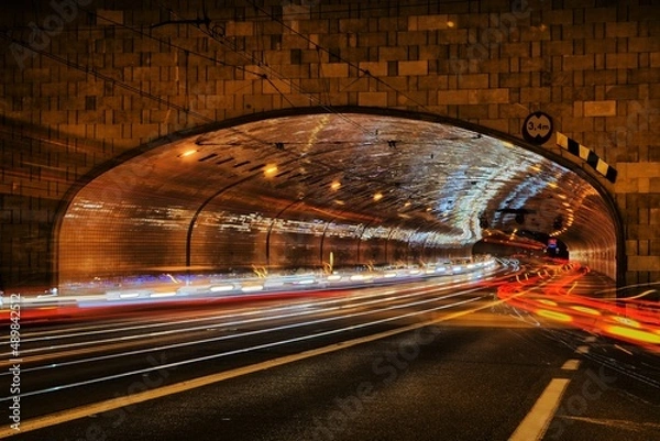 Obraz Trasa W-Z tunnel
