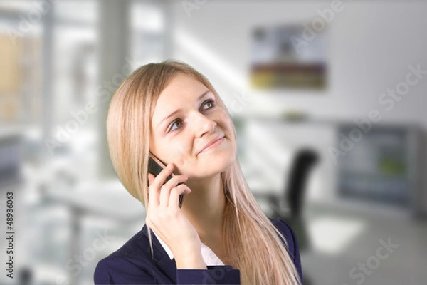 Obraz Joven empresaria