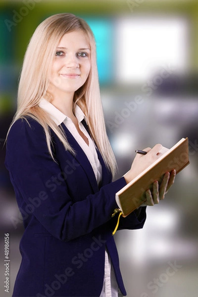 Obraz Joven empresaria